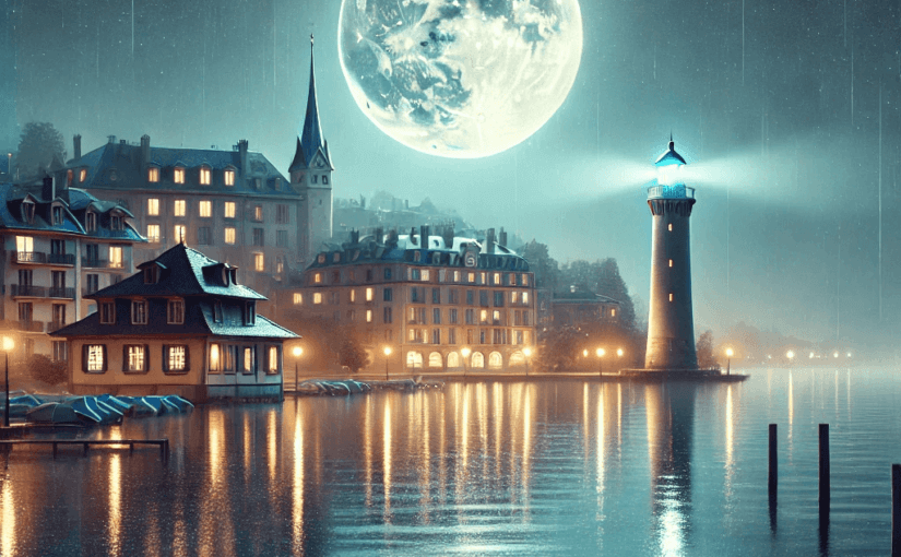 Moonlight in Lausanne